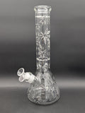 14" Glow in the Dark Beakers 7mm-Avernic Smoke Shop