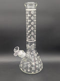 14" Glow in the Dark Beakers 7mm-Avernic Smoke Shop
