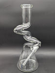 14.5" 5mm Thick Clear Zong Beaker Bong-Avernic Smoke Shop