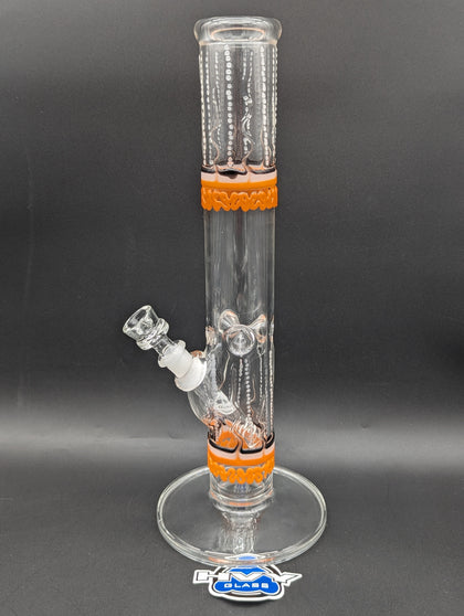 14.5" HVY Glass Color Scribble Tube