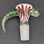 14mm Curved Claw 4 Hole Slide w/ Mushroom-Avernic Smoke Shop