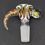 14mm Curved Claw 4 Hole Slide w/ Mushroom-Avernic Smoke Shop