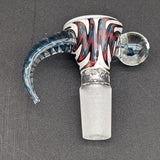 14mm Curved Claw 4 Hole Slide w/ Mushroom-Avernic Smoke Shop