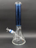 15" Colored Neck Beaker Bong 7mm Thick