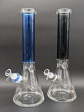 15" Colored Neck Beaker Bong 7mm Thick