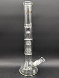 15" Phoenix Beaker w/ Tree and Splash Guard-Avernic Smoke Shop