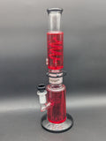 15" Phoenix Dual Glycerin Bong w/ Tree Perc-Avernic Smoke Shop