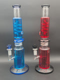 15" Phoenix Dual Glycerin Bong w/ Tree Perc-Avernic Smoke Shop