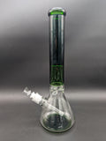 15.5" Two Tone Color Beaker Bong