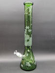 16" Sandblasted Space Puzzle Beaker bong