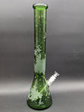 16" Sandblasted Space Puzzle Beaker bong