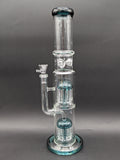 16" Straight Tube w/ Dual 11 Arm Percs