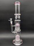 16" Straight Tube w/ Dual 11 Arm Percs