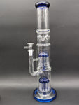 16" Straight Tube w/ Dual 11 Arm Percs