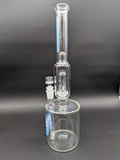 16" Zob Glass Beaker Can Bong w/ UFO Perc - Avernic Smoke Shop