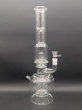 17" Clear Glass Super Can Bong-Avernic Smoke Shop