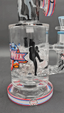 Cheech Glass - 12" Take Me Out to the Ball Game Water Pipe-Avernic Smoke Shop