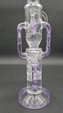 Greek Glass 16.5" Recycler 2.0 Bong-Avernic Smoke Shop