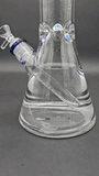 15" Classic Beaker Bong w/ Color Accent-Avernic Smoke Shop