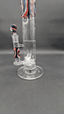 Swiss Wig Wag Straight Tubes - By Texas Hot Glass-Avernic Smoke Shop