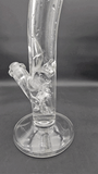 Envy Glass 12.5" 9mm Bent Neck Straight Tube-Avernic Smoke Shop