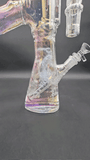 Electroplated AR-15 Glass Bong w/ Wood Stand-Avernic Smoke Shop