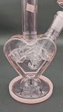 Heart Shaped Bong w/ Matching Slide