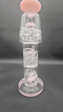 Cheech Glass - 16" Watch Me Stack My Bubbles Water Pipe-Avernic Smoke Shop