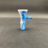 14mm Marbled Design w/ Handle Herb Slide
