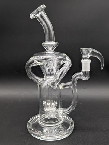 2K Glass 10" Sprinkler Recycler Bong