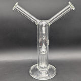 2K Glass 11" Double Mouth Tree Bong-Avernic Smoke Shop