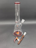 2K Glass 12" Mini Beaker-Avernic Smoke Shop