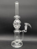 2K Glass 13" Inline + Fab Egg Bong-Avernic Smoke Shop