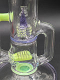 2K Glass 15" Inline to Inv3 w/ Drain-Avernic Smoke Shop