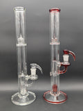 2K Glass 16" 360 Grid Tube w/ Splash Guard-Avernic Smoke Shop