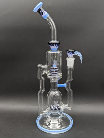 2K Glass 16" Dual Perc Capcycler #1 - Purple/Black