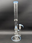 2K Glass - 17" Triple Perc Tube - Ghost