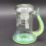 2K Glass 18mm Dry Ash Catcher w/ Horn