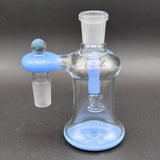 2K Glass 18mm Dry Ash Catchers w/ Opal