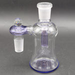 2K Glass 18mm Dry Ash Catchers w/ Opal