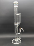 2K Glass 19" Double Dual Inline Tube-Avernic Smoke Shop