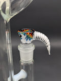 2K Glass 19" Double Dual Inline Tube-Avernic Smoke Shop