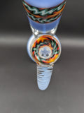 2K Glass Art 17" Worked Showerhead Tube