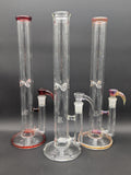 2K Glass Dual Gridline Perc Bong-Avernic Smoke Shop