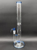 2K Glass Dual Gridline Perc Bong-Avernic Smoke Shop