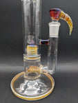 2K Glass Dual Gridline to 180 Grid Cap Bongs