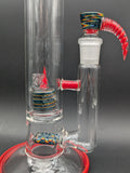 2K Glass Dual Gridline to 180 Grid Cap Bongs-Avernic Smoke Shop