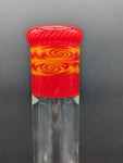 2K Glass Dual Gridline to Inv3 Tube 15.5" - Worked Red/Yellow