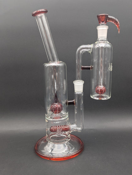 2K Glass Kingstem + Imperial Bong Set w/ Ash Catcher-Avernic Smoke Shop