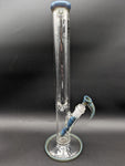 2K Glass Straight Tube with Diffused Downstem